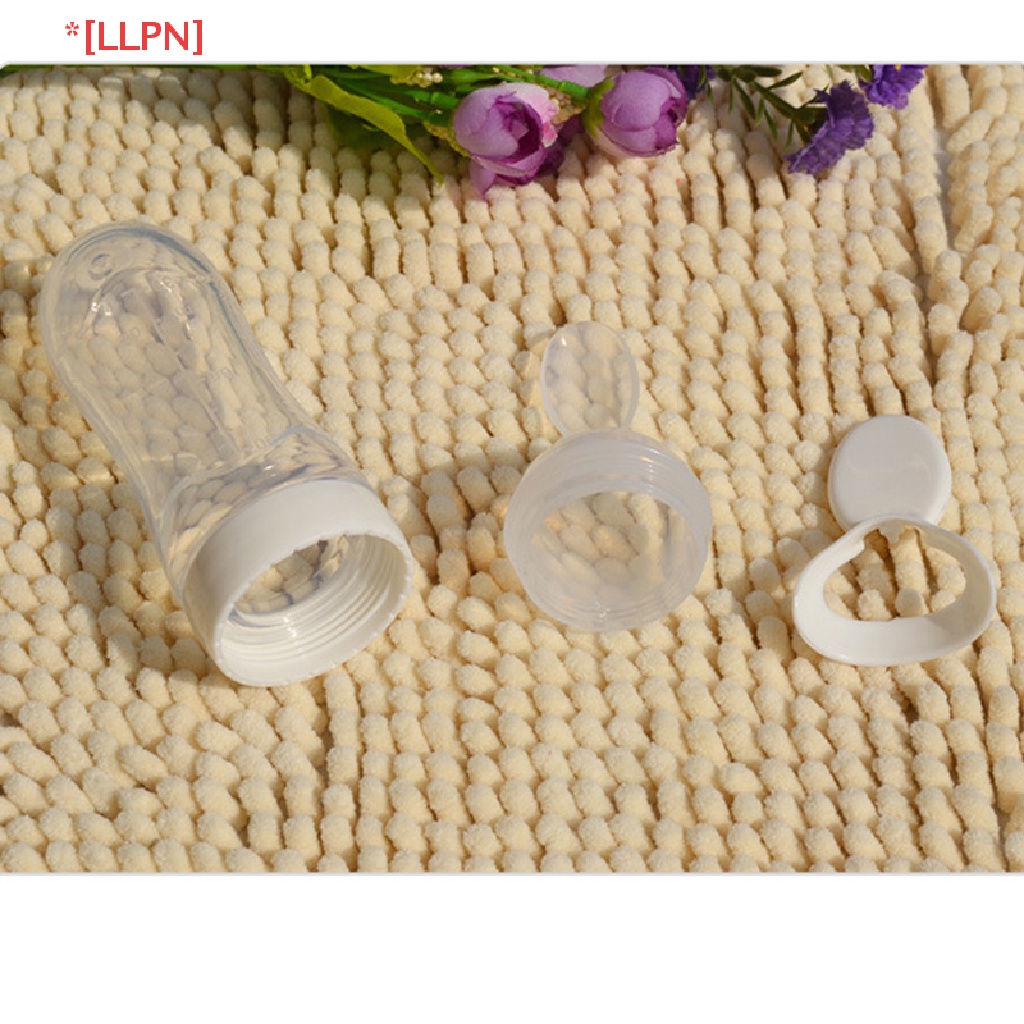 1 Muỗng Ăn Dặm Bằng Silicon Mềm 90ml Tiện Dụng Cho Bé