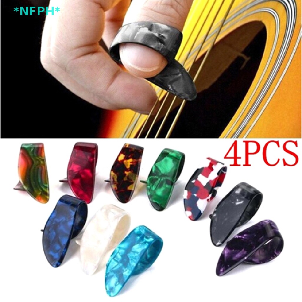 Bộ 4 Miếng Gảy Đàn guitar Điện NFPH Mới