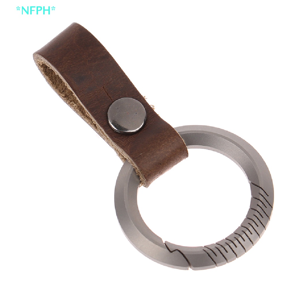 Móc Khóa Thắt Lưng Da Bằng Hợp Kim Titan NFPH &gt; Dụng Cụ Ngoài Trời Mới