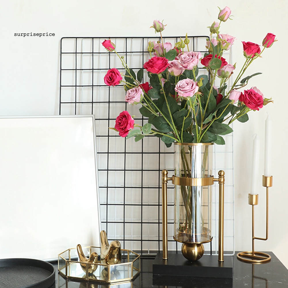 1 Bó Hoa Hồng Nhân Tạo Dùng Cho Trang Trí Tiệc Cưới, Lễ Hội