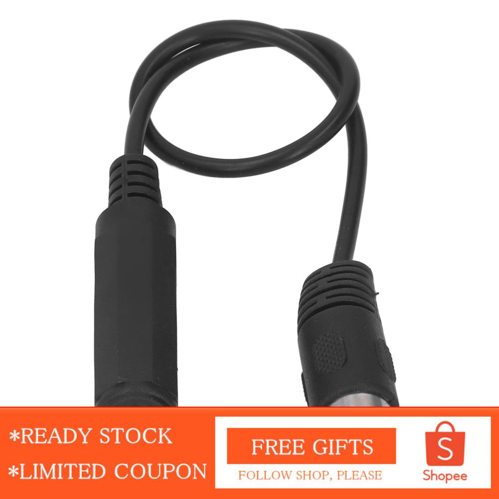 Alwaysonline 6.35mm Female To 5pin MIDI Adapter Cable  5 Pin 1 Ft 1ft Long Plastic Metal for DVD Players MP3