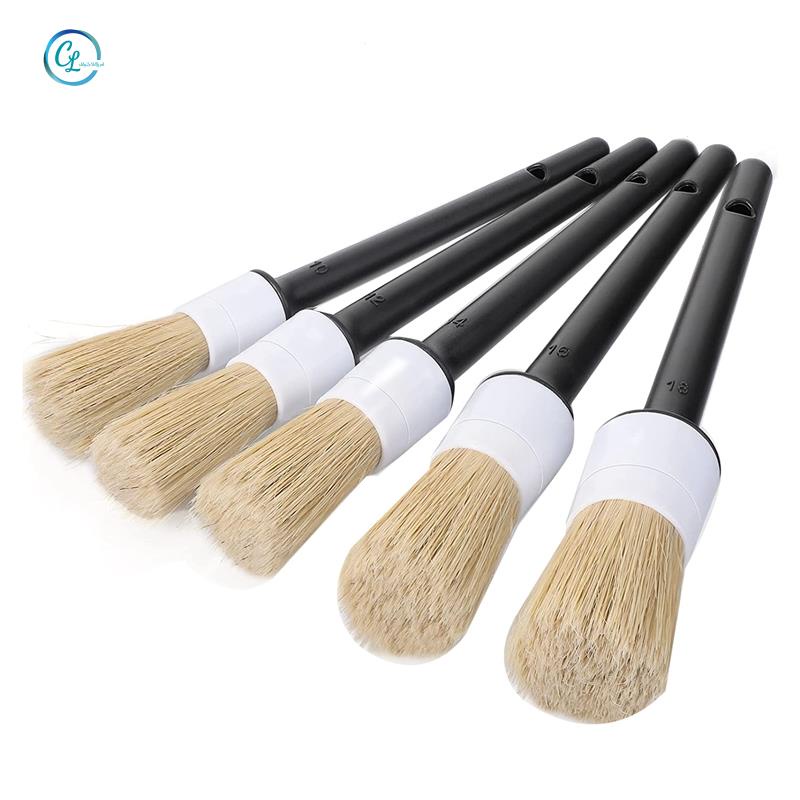 Set 5 Chổi Lông Làm Sạch Nội Thất Xe Hơi