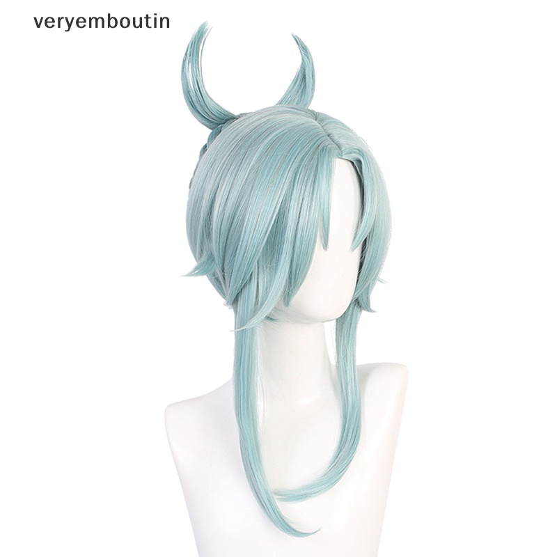 Tóc Giả Thẳng Chịu Nhiệt Hóa Trang Genshin Va Chạm