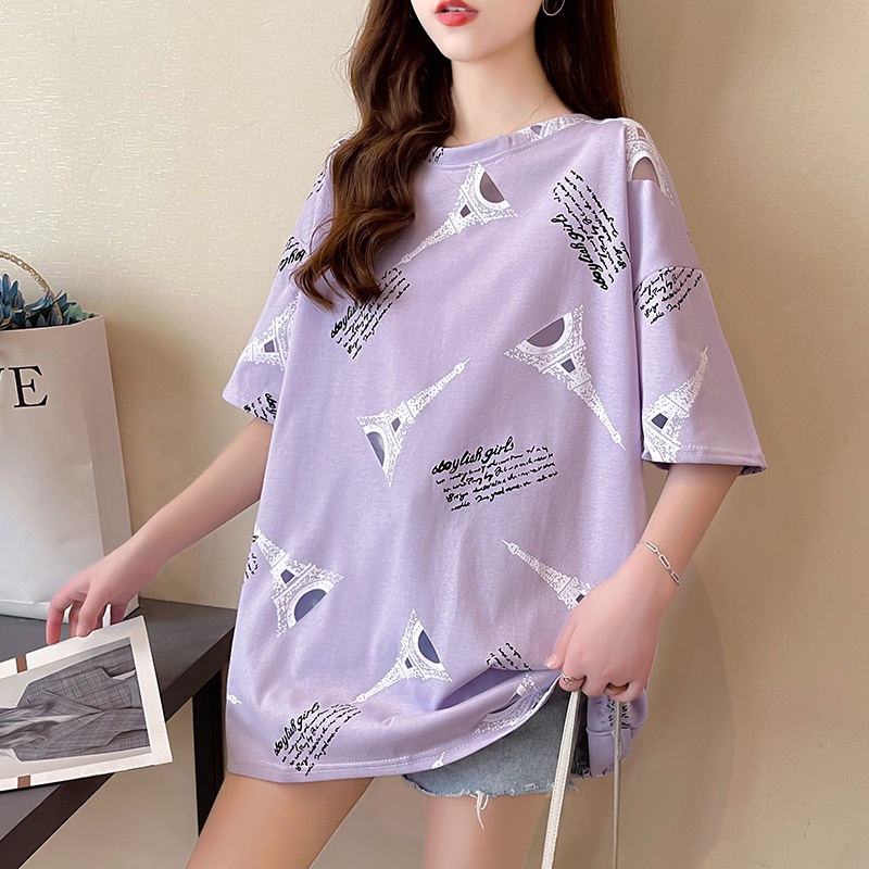 Áo Thun Tay Ngắn NRVP 2023 In Họa Tiết Phong Cách Hàn Quốc Mới Lạ