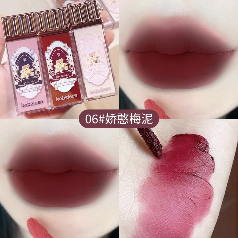 Son Môi Kobeleen Chất Nhung Lì Chống Thấm Nước Không Dễ Phai Màu Chất Lượng Cao