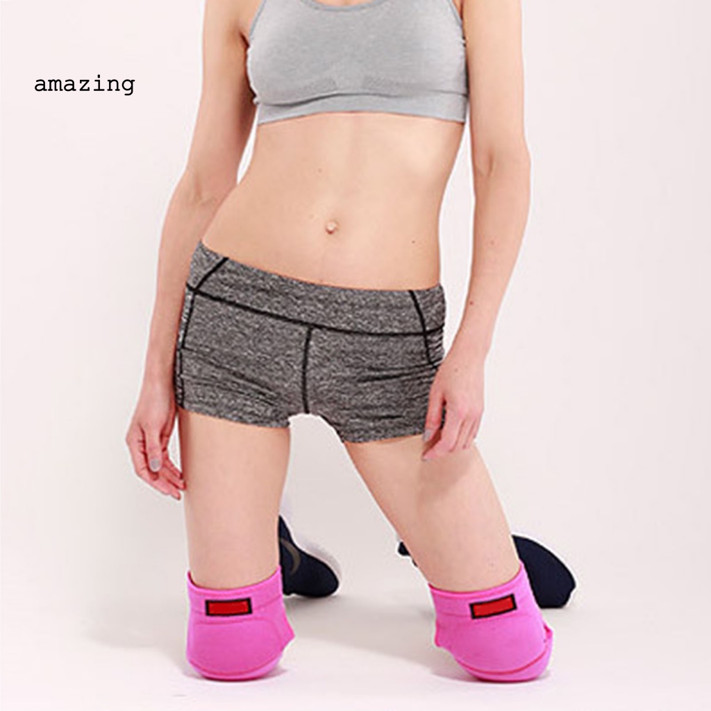 Set 2 Đệm Bảo Vệ Đầu Gối Dày Dặn Giữ Ấm Chống Trượt Khi Chơi Thể Thao Ngoài Trời