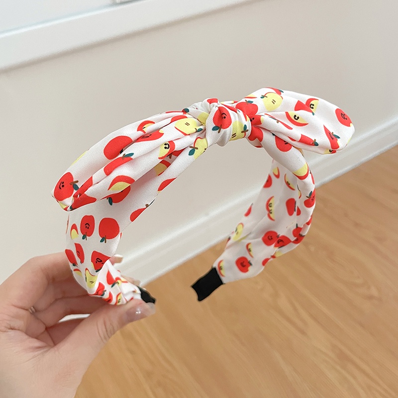 Băng Đô Cài Tóc Đính Nơ Dễ Thương Phong Cách Hàn Quốc Cho Bé Gái