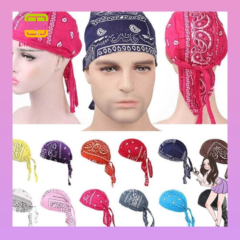 Mũ Trùm Đầu Bằng Cotton Mau Khô Phong Cách Cướp Biển Ung Thư Chemo