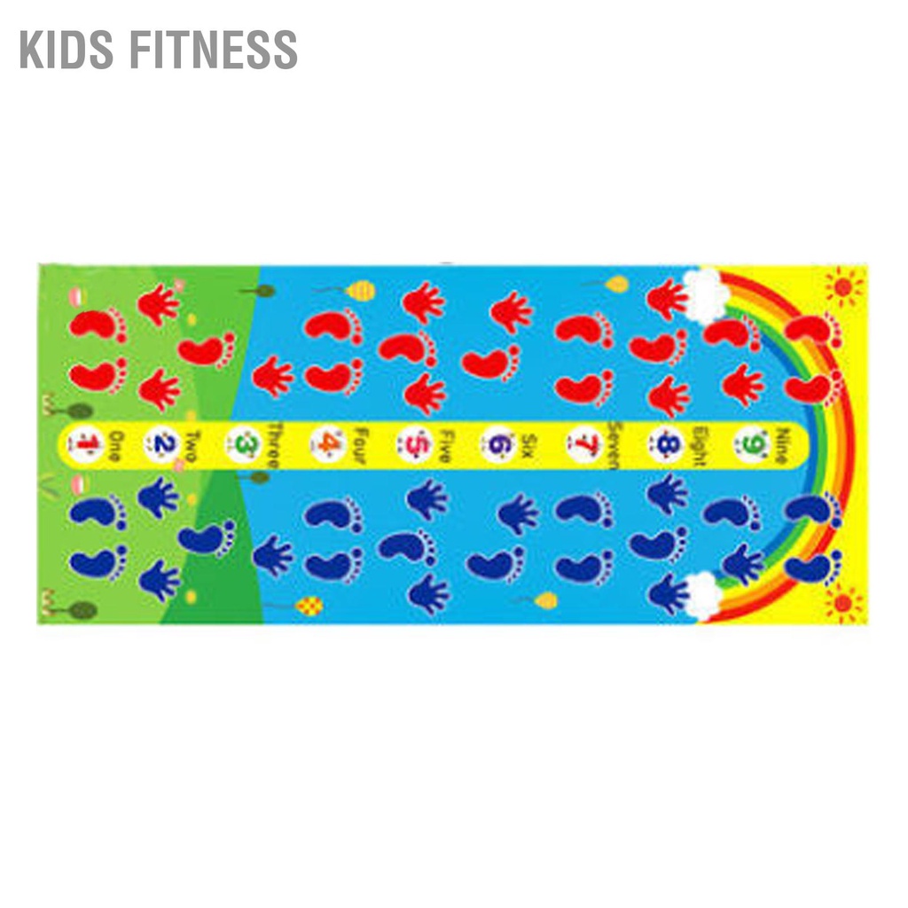Kids Fitness Thảm Tập Bò Cho Trẻ Em Trò Chơi Chống Thấm Vải Gia Đình