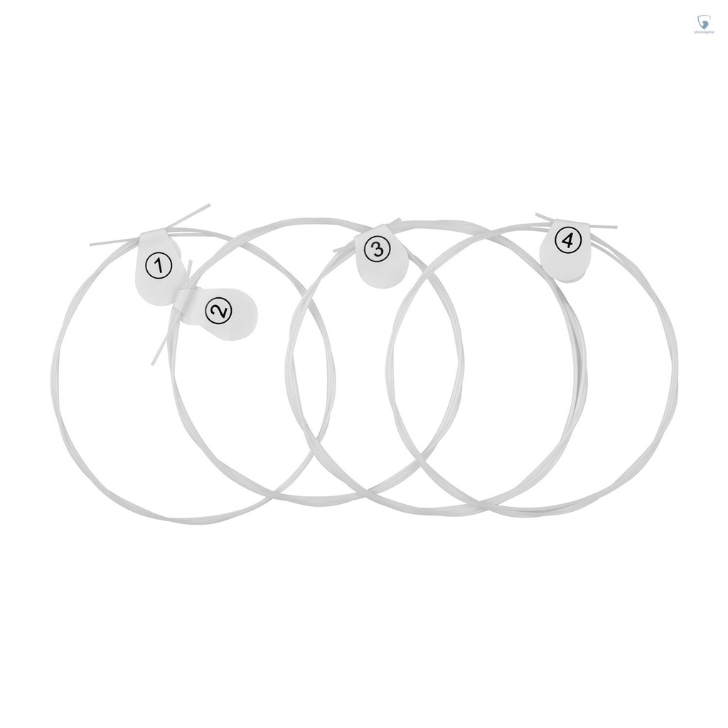 Bộ Dây Đàn Ukulele 4 Dây Bằng Nylon (. 024-.026) Thay Thế Thông Dụng Cho Ukulele Concert 23 Inch