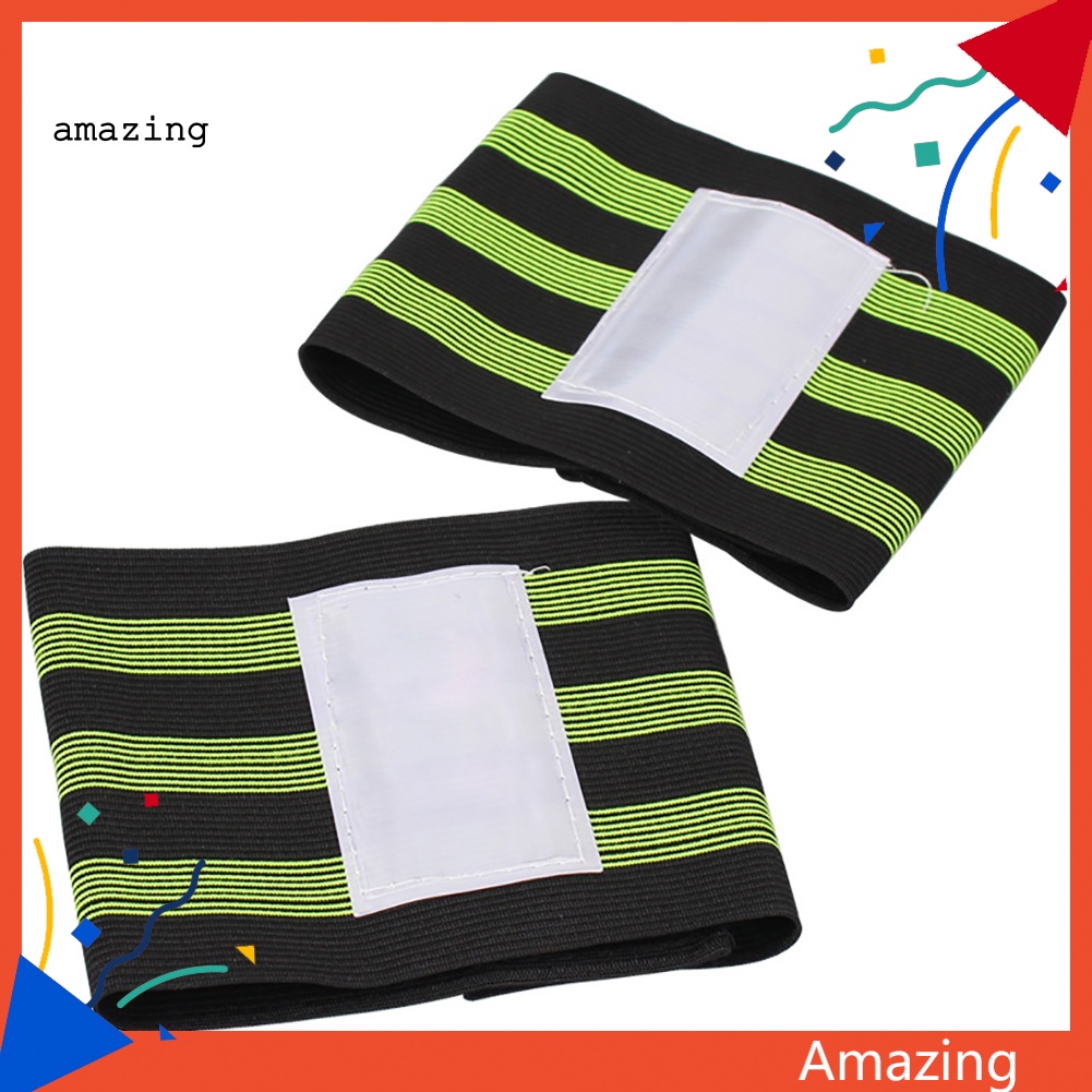 1 Cặp Băng Quấn Chân Co Giãn Phản Quang An Toàn Dành Cho Người Đi Xe Đạp