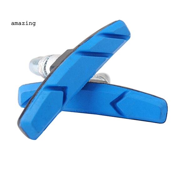 1 Cặp Giá Đỡ Phanh Xe Đạp Leo Núi Hình Chữ V Bằng Cao Su Tiện Dụng