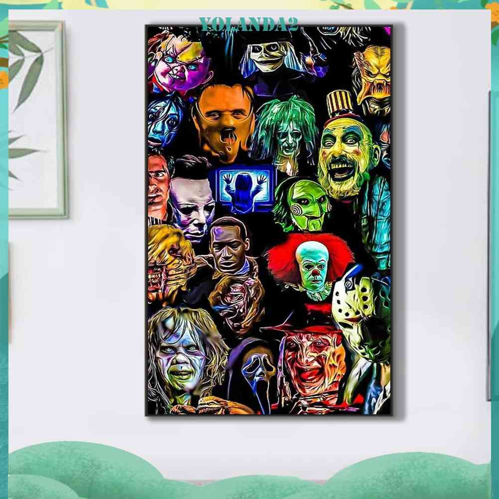 Bộ Tranh Đính Đá 5D Họa Tiết Khủng Long Độc Đáo DIY Dùng Trang Trí Nhà Cửa