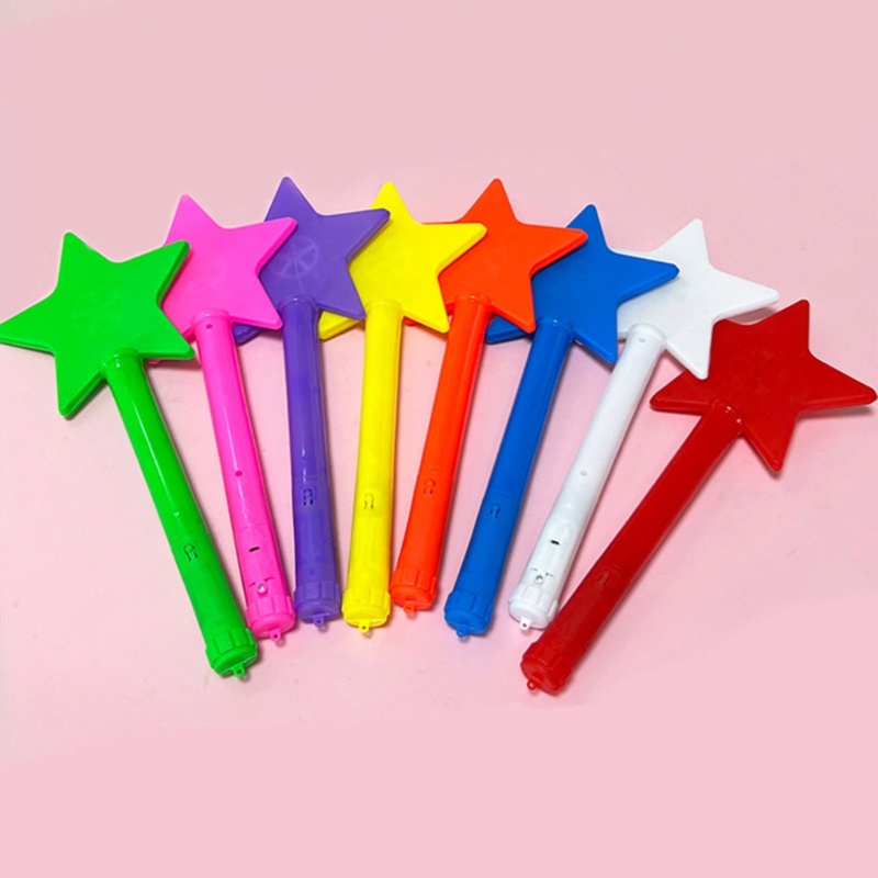 Set 5 Gậy Phát Sáng Đèn Led Hình Ngôi Sao Trang Trí Tiệc