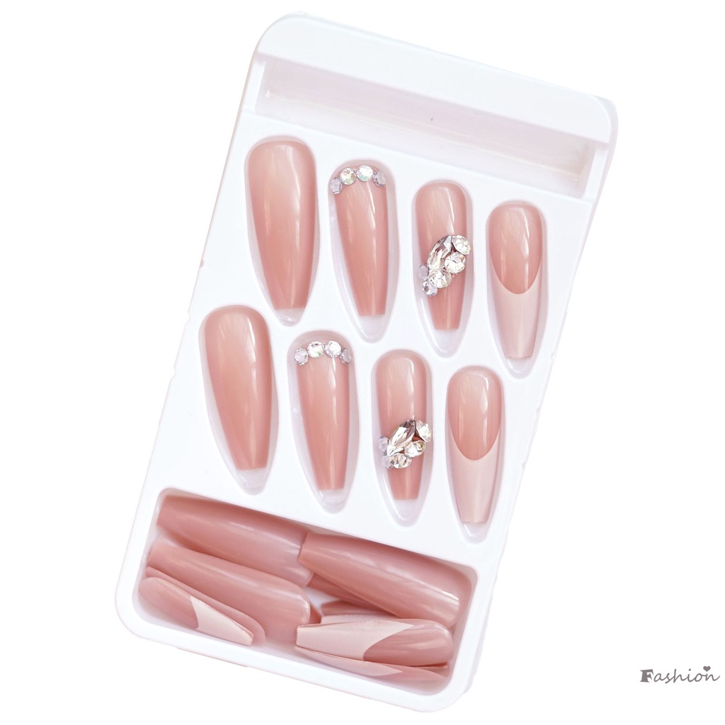 Set 24 Móng Tay Giả Dáng Chữ T