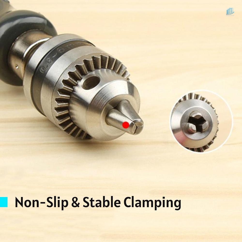 Bộ Mũi Khoan Cầm Tay 7 Trong 1 Kèm 5 Đầu Kẹp Mũi Khoan Xoắn 0.6-6mm