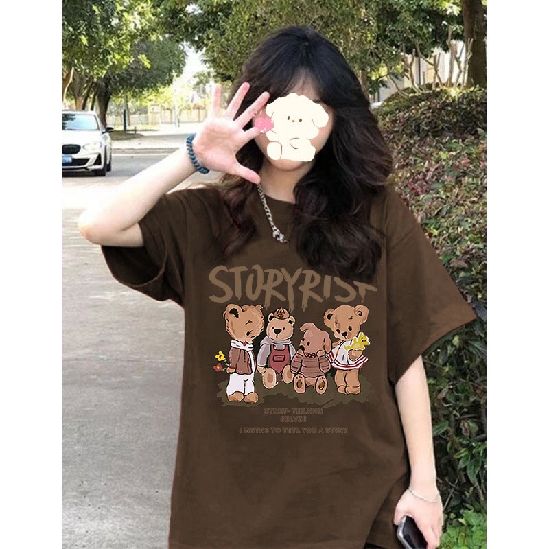 Áo Thun Unisex 100% Cotton Nguyên Chất Ngắn Tay Phong Cách Hàn Quốc Mới NRVP 2023