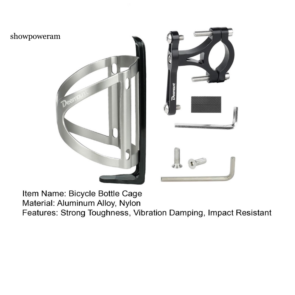 1 Bộ Giá Đỡ Bình Nước Bằng Hợp Kim Nhôm Chịu Lực Cao Cho Xe Đạp