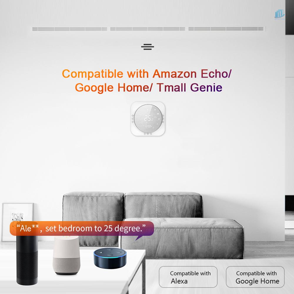 Bộ Điều Khiển Nhiệt Độ Thông Minh 95-240V Wi-Fi 5 + 1 + 1 Có Màn Hình LCD