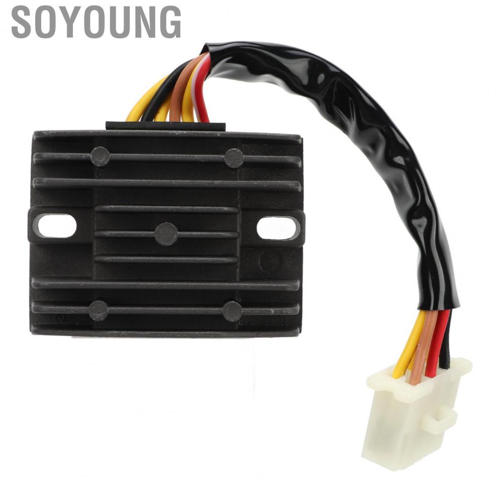 Soyoung Voltage   12V Easy To Install Overcharging Proof Voltage Rectifier Overtemperature Protection  for Motorbike
