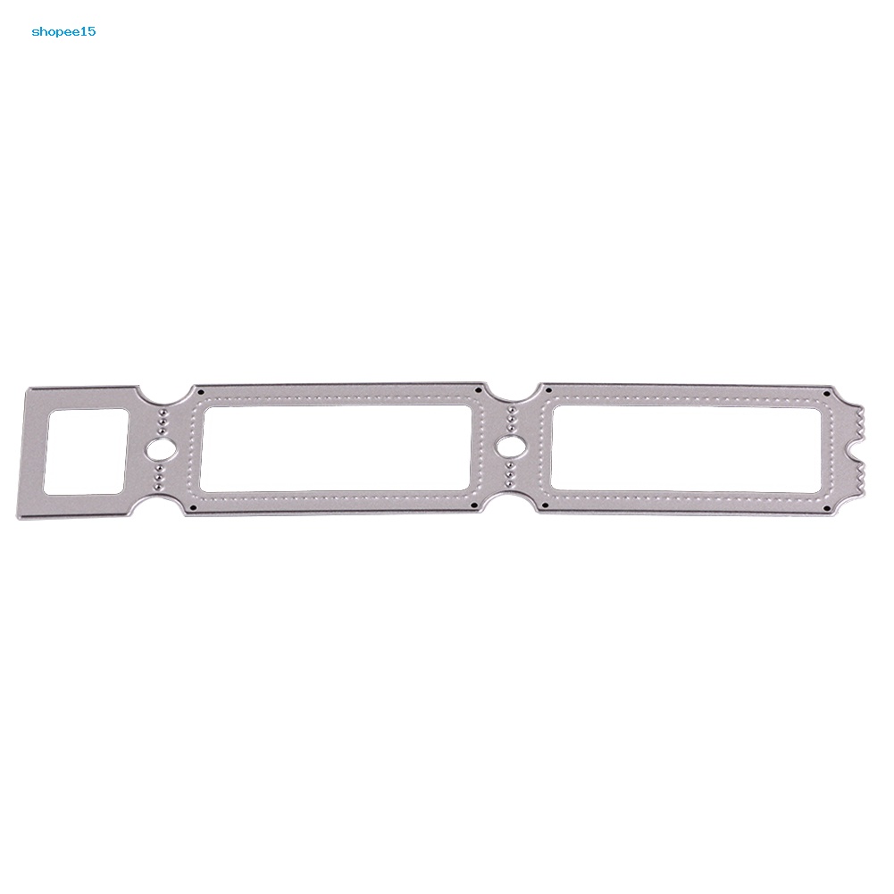 Khuôn Cắt Giấy Làm Từ Kim Loại Hình Con Dấu Trang Trí Scrapbook