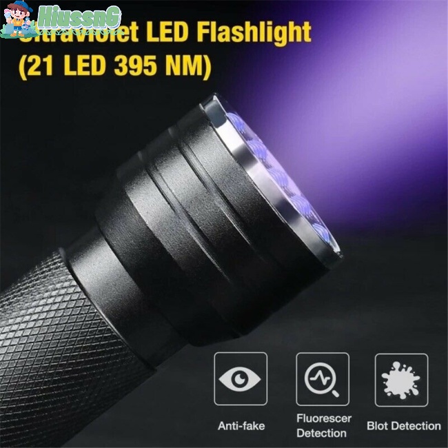 Đèn Pin Chiếu Tia Uv Có Dây Đeo Vai Cho Thú Cưng