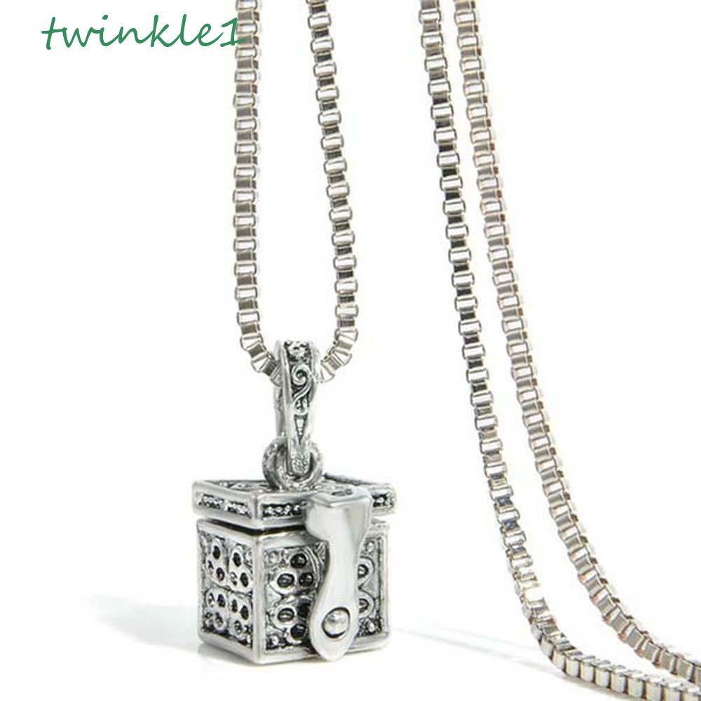 Lấp Lánh Urn Vòng Cổ 1 Chiếc Funeral Cổ|Hộp Màu Sắc Đựng Kỷ Niệm Có Thể Mở Ra