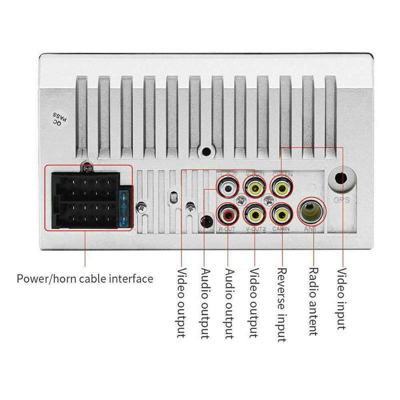 🚗💿📻7018B 7 Đôi 2 DIN Xe Đài Stereo FM Màn Hình Cảm Ứng Bluetooth MP5 Player USB/TF/Điện Thoại Liên Kết Gương - Giá Rẻ