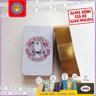 Bộ bài britt's third eye tarot hộp thiếc mạ cạnh vàng