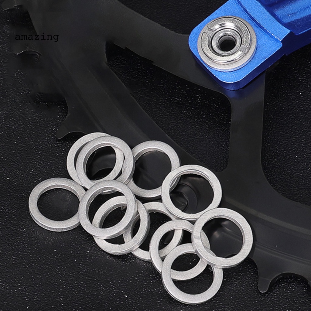 Set 10 Ốc Vít Đệm Bàn Đạp Xe Đạp Nhỏ Gọn Chống Biến Dạng