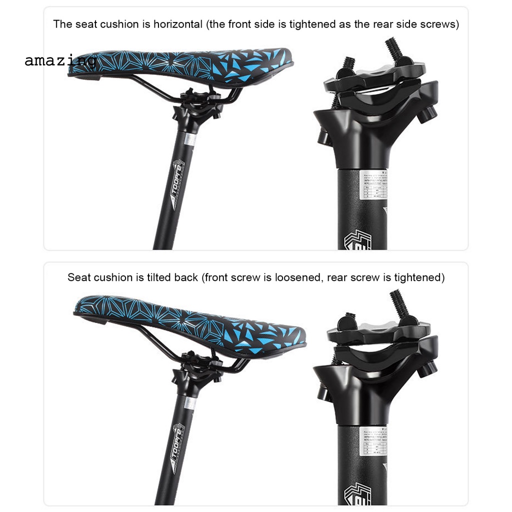 [AM] Ống Nổi Gắn Yên Sau Xe Đạp Có Thang Đo Hai Đinh Nổi