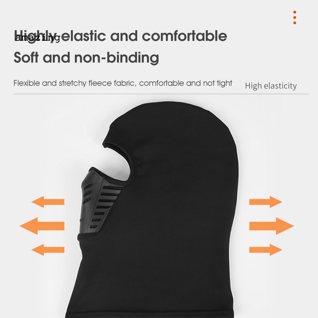 Khẩu Trang Che Phủ Mặt Và Cổ Gọn Nhẹ Thoáng Khí Khi Đi Xe Đạp Trượt Tuyết