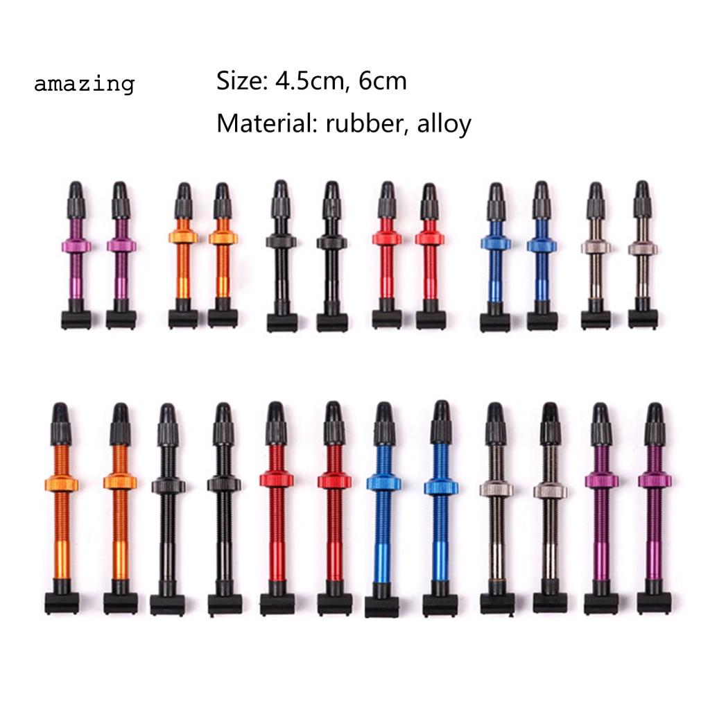 1 Cặp Van Xe Đạp Chân Không Bền Chắc Dễ Lắp Đặt