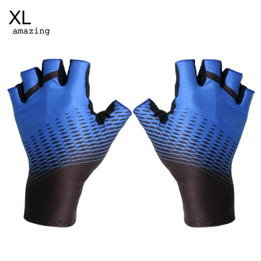 1 Đôi Găng Tay Nửa Ngón Chống Trượt Thoáng Khí Cho Nam Nữ