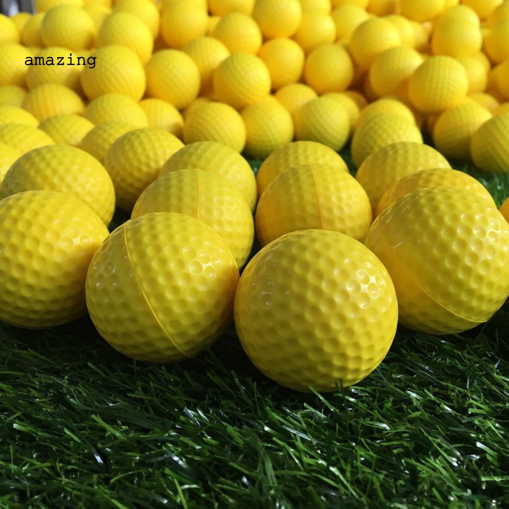 Set 10 Quả Bóng Golf Bằng Xốp Mềm Dùng Luyện Tập Trong Nhà