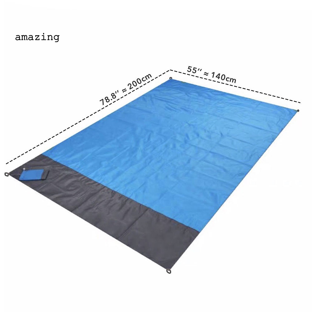 Thảm Nylon Chống Thấm Nước Tiện Dụng Mang Theo Du Lịch / Cắm Trại