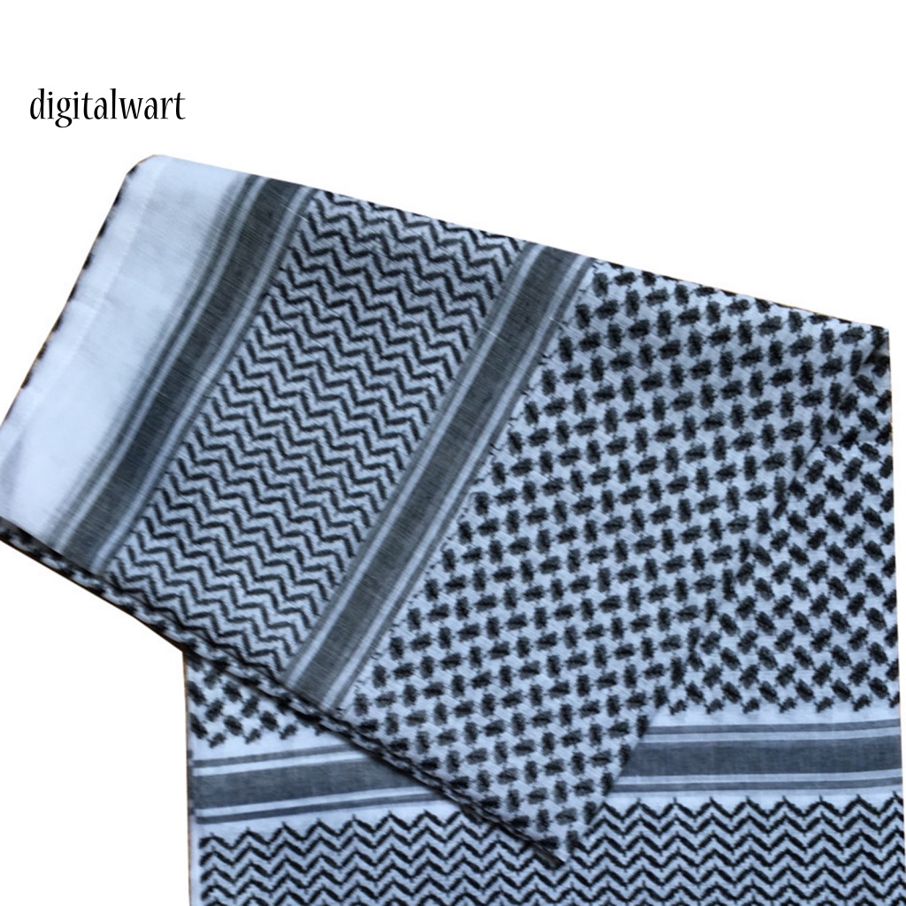 Kỹ Thuật Số| Khăn Choàng Cổ Phong Cách Retro Nhiều Màu Sắc Thoáng Khí Cho Nam