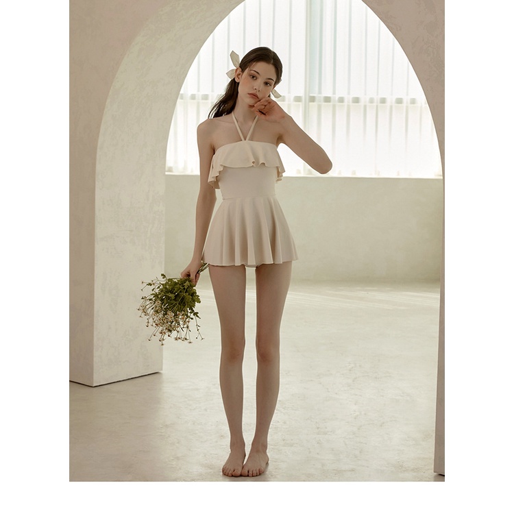 One Đồ Bơi Một Mảnh Hở Lưng Đáng Yêu Cho Nữ