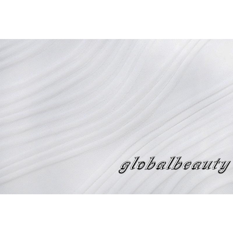 Áo Thun Crop Top Tay Ngắn Cổ Chữ U Họa Tiết Kẻ Sọc Thiết Kế Độc Đáo Thời Trang Mùa Hè Cho Nữ