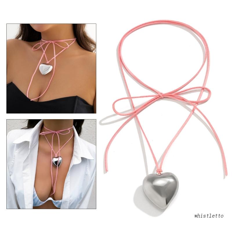 Vòng Cổ Choker Mặt Hình Nơ Màu Đen Tùy Chỉnh Thời Trang Cho Nữ