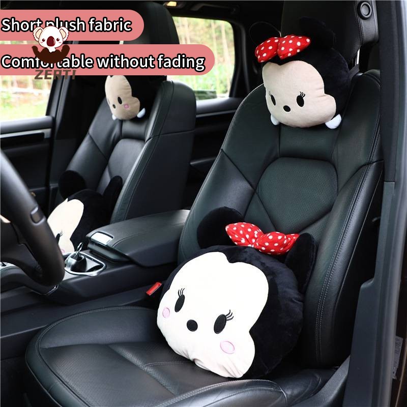 Tựa Đầu Chuột Mickey / Tựa Lưng Ô Tô Dễ Thương