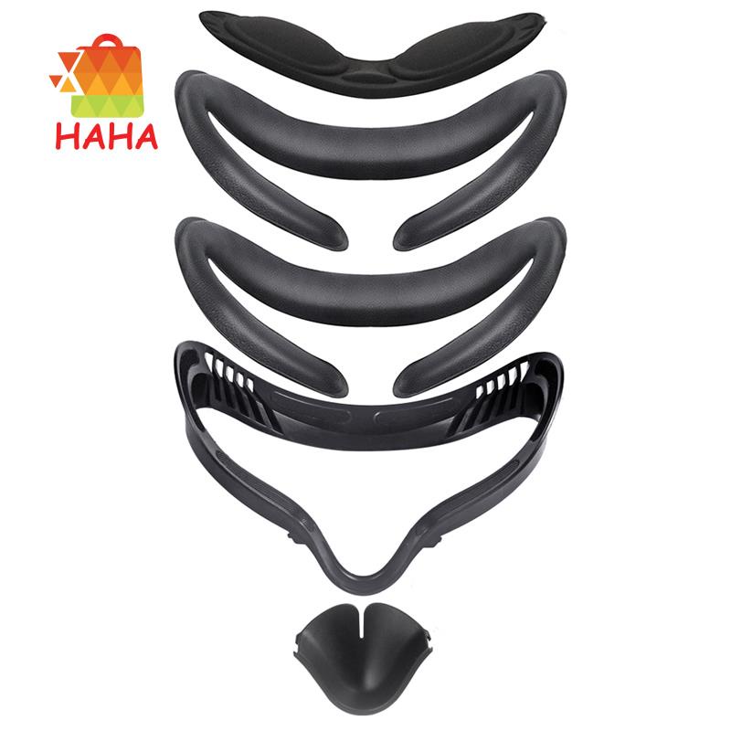 Bộ Kính Thực Tế Ảo VR 5 Trong 1 Bằng PU Có Giá Đỡ Chống Rò Rỉ Cho Oculus Quest 2