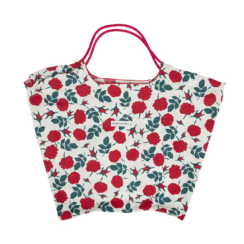 Túi Xách Canvas Cỡ a4 Họa Tiết Hoa Thời Trang Mới