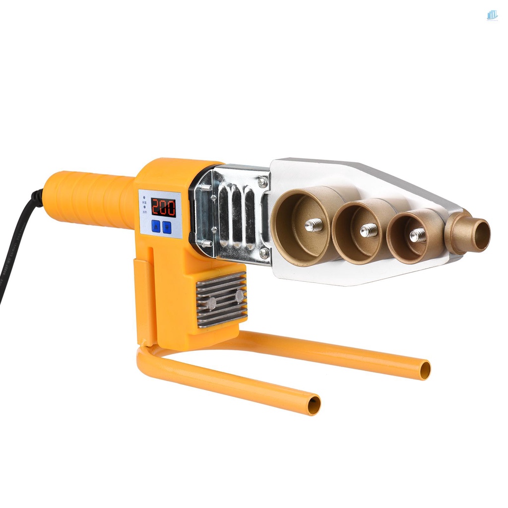 Máy Hàn Bằng Nhựa 0-3200 Chuyên Dụng°C Máy Hàn Kỹ Thuật Số 6 Đầu Tản Nhiệt 20 / 25 / 32 / 40 / 50 / 63mm 1000W Electr