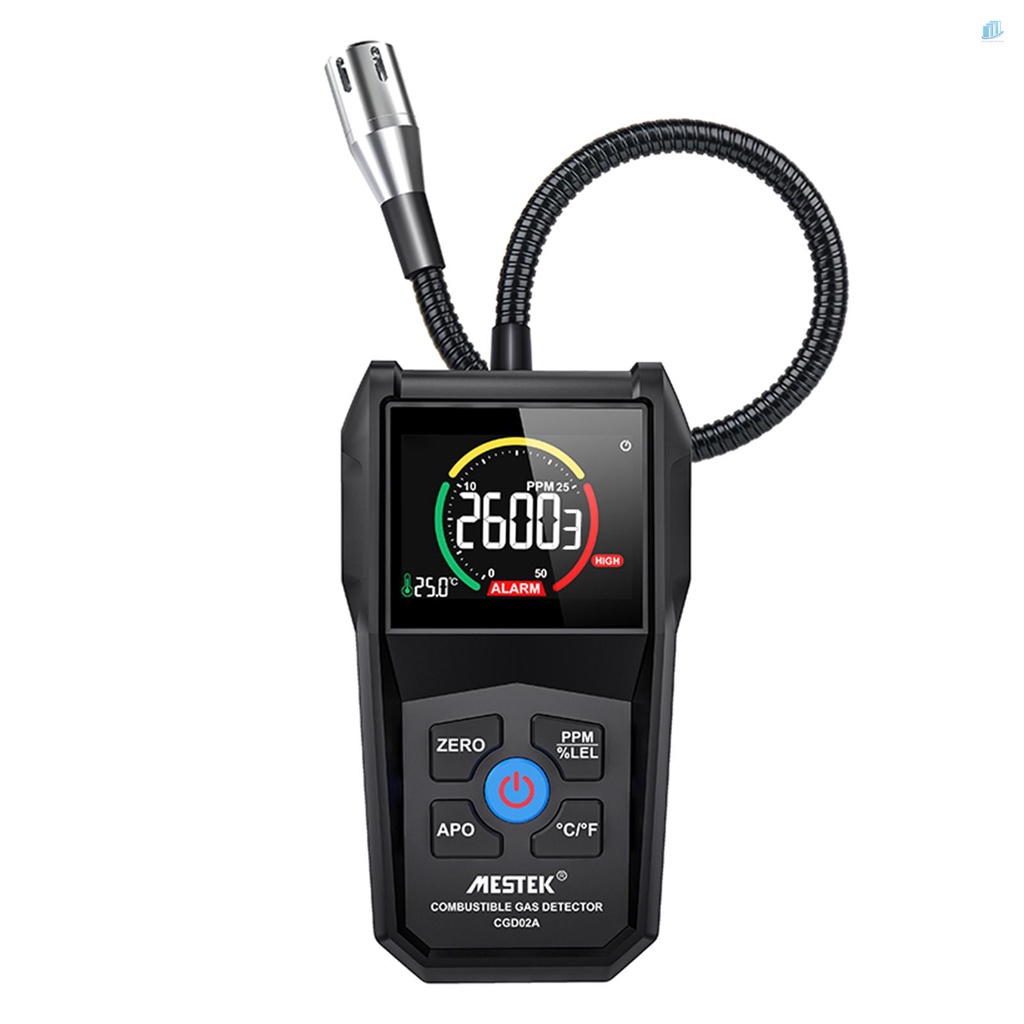 Thiết Bị Kiểm Tra Rò Rỉ Khí Gas Cầm Tay MESTEK CGD02A 0-5000Ppm