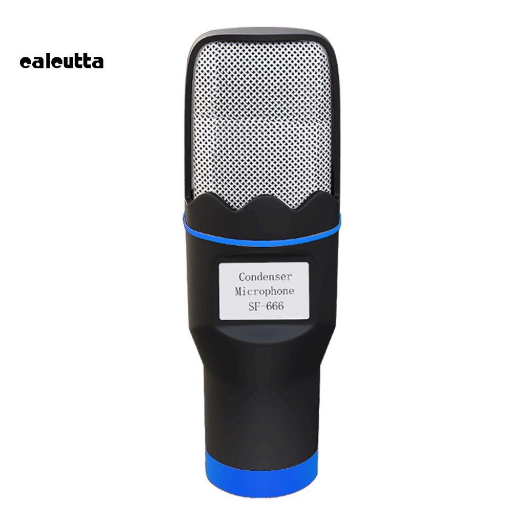 Micro Cầm Tay sf666 Chống Ồn Có Giá Đỡ Ba Chân Cho Máy Tính