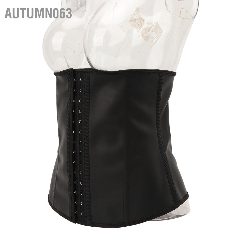 Autumn063 Phụ Nữ Underbust Cao Su Thể Thao Eo Huấn Luyện Bụng Điều Khiển 4 Hàng Móc Hình Dáng Cơ Mặc Dây Chéo