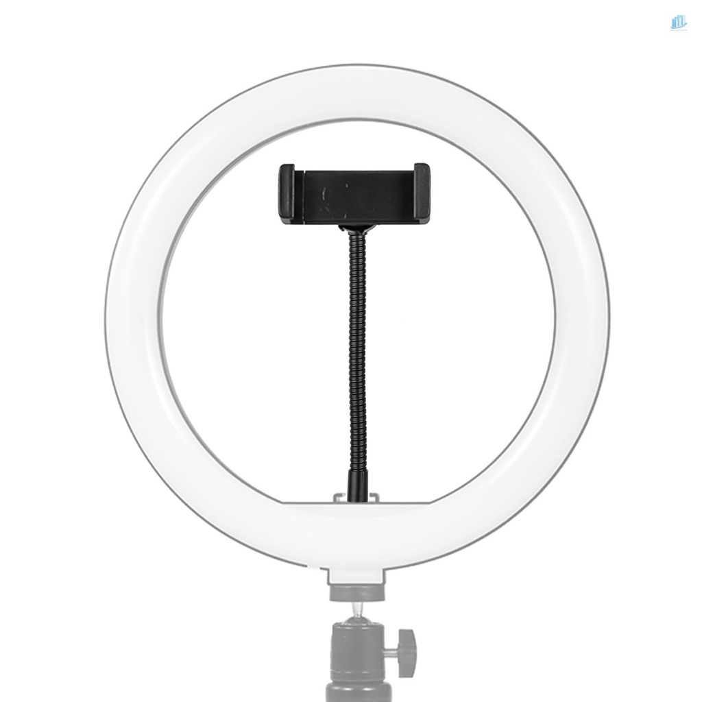 Giá Đỡ Kẹp Điện Thoại Thông Minh Có Đèn LED Và Ốc Vít 1 / 4 Cho iPhone Android