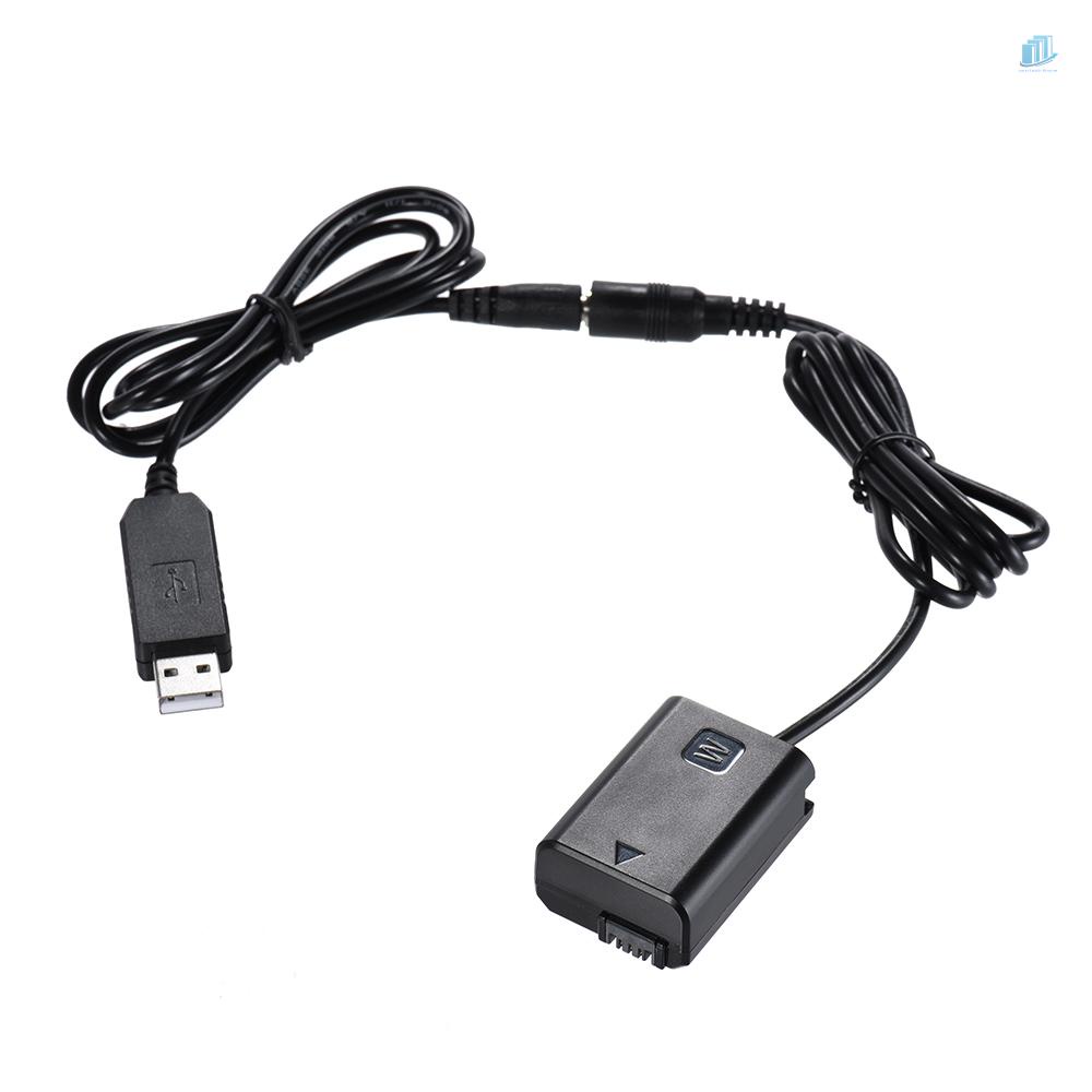 Dây Cáp Sạc USB 5V 2A Thay Thế Cho AC-PW20 / NEX-3 / 5 / 6 / 7 Series A33 A37 A35 A55 a7 a7R a7II A6000 A6300
