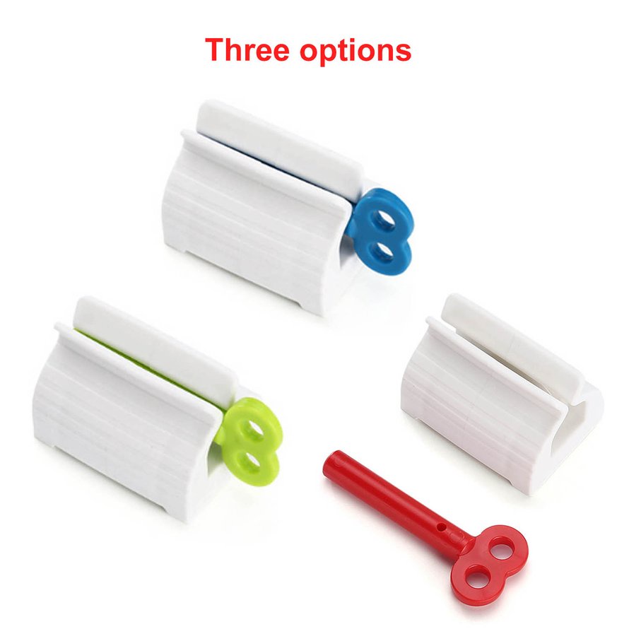 Rolling Tube Toothpaste Squeezers Dispenser Seat Holder Stand Bathroom Product
